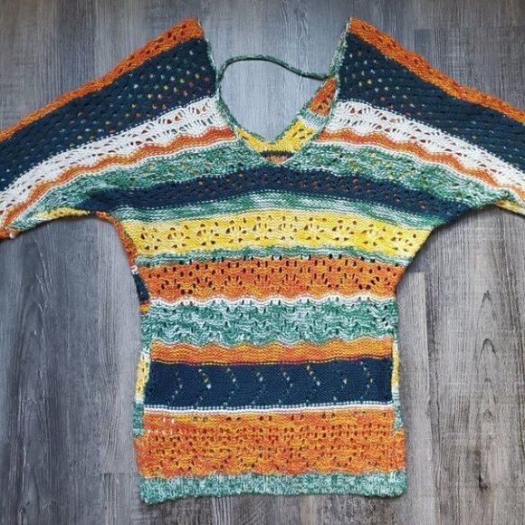 Fall V Neck Sweater - Picture 2 of 6
